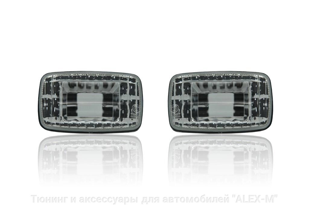 Повторители поворотов в крылья хрустальные под лампочки для Lexus LX 470 от компании Тюнинг и аксессуары для автомобилей "ALEX-M" - фото 1
