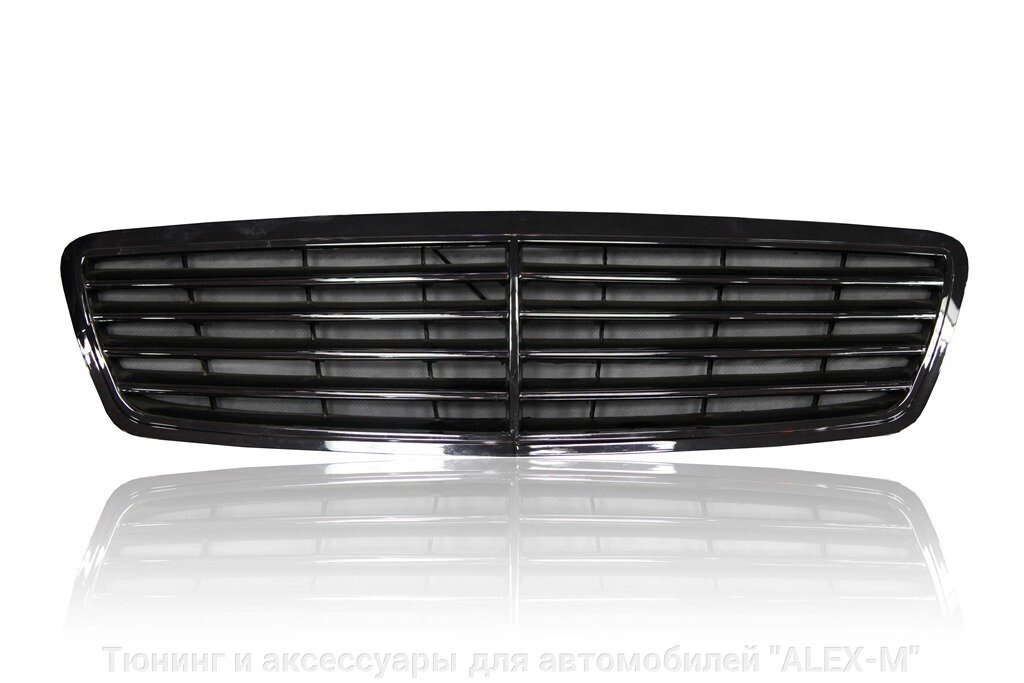 Решётка радиатора штатный дизайн без эмблемы для Mercedes w 203 2003-2007 от компании Тюнинг и аксессуары для автомобилей "ALEX-M" - фото 1