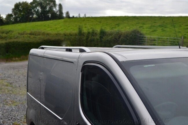 Рейлинги на крышу продольные серебро (Erkul) для Opel Vivaro 2015- от компании Тюнинг и аксессуары для автомобилей "ALEX-M" - фото 1