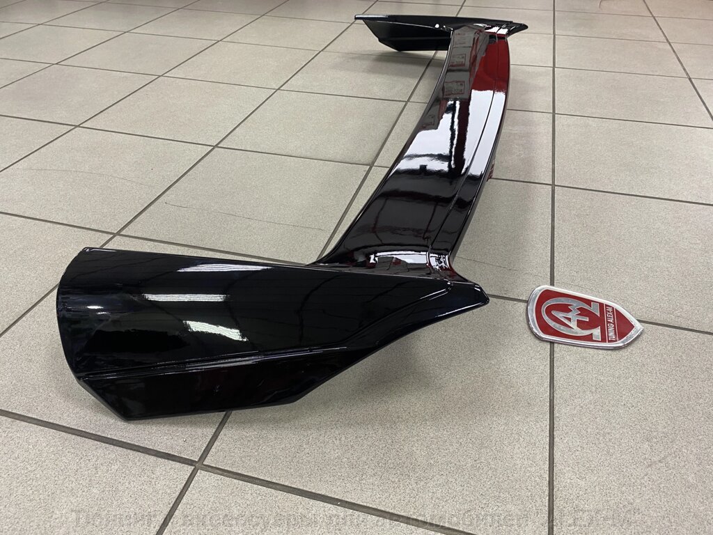 Спойлер на крышку багажника чёрный (Китай) для Toyota Rav-4 XA50 2019- от компании Тюнинг и аксессуары для автомобилей "ALEX-M" - фото 1