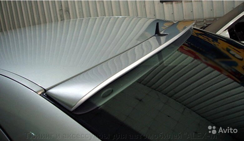 Спойлер на заднее стекло с вырезом под антенну для Mercedes w219 от компании Тюнинг и аксессуары для автомобилей "ALEX-M" - фото 1