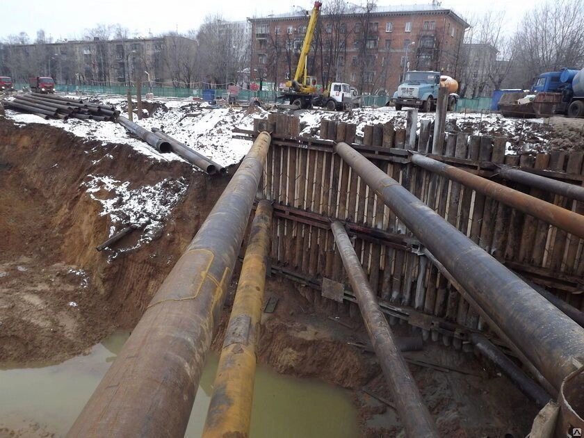 Шпунтовые ограждения трубой от компании Волга-Строй Инвест - фото 1
