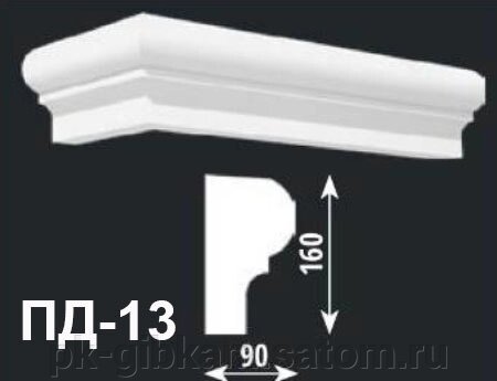 Подоконник ПД-13 от компании "СЕНАТ-ТЕХНОГРУПП" - фото 1