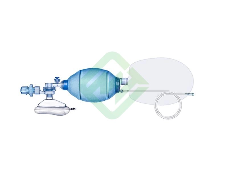 Мешок дыхательный Амбу Topmed 1600 мл, взрослый, одноразовый с PEEP-клапаном от компании ООО "МТК " - фото 1