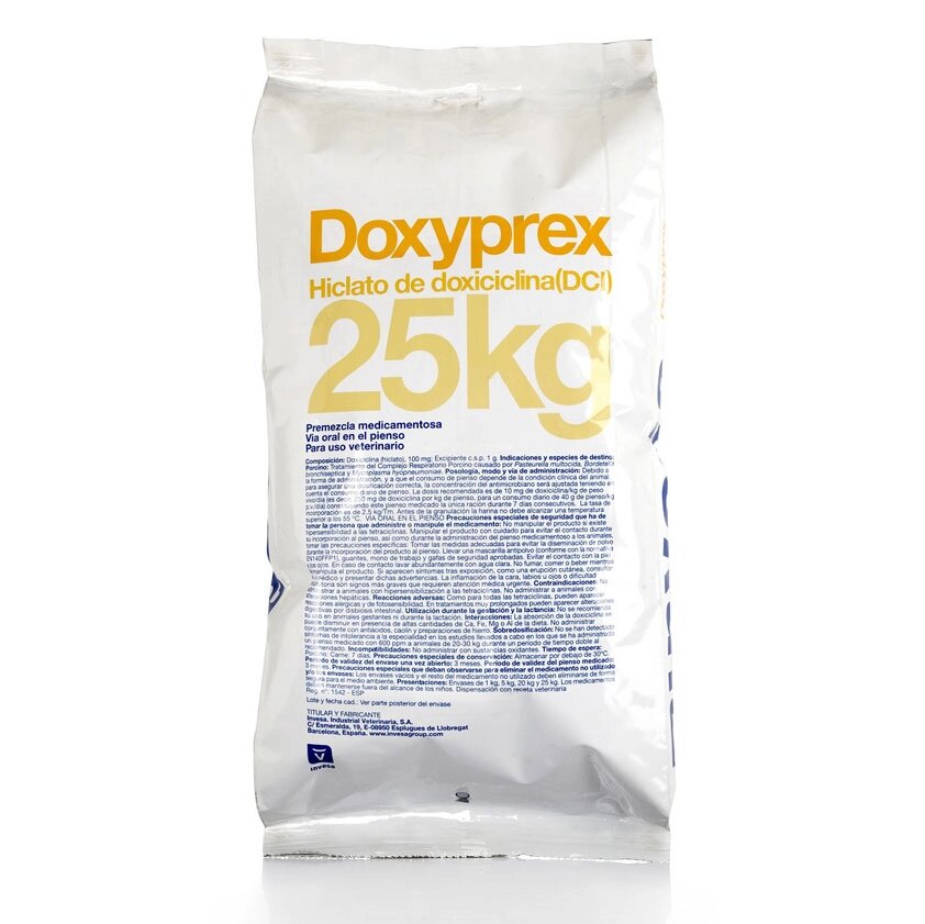Антибиотик Doxyprex 25кг порошок от компании ООО "ВЕТАГРОСНАБ" - фото 1