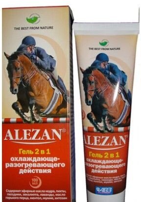 Гель Алезан (охлажд.-разогр) 100 мл. от компании ООО "ВЕТАГРОСНАБ" - фото 1