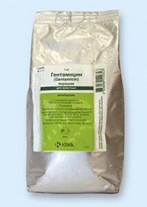Антибиотик Гентамицин 10% 1кг в Ростовской области от компании ООО "ВЕТАГРОСНАБ"