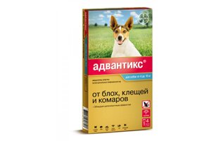 Адвантикс капли для собак 4-10 кг 1шт