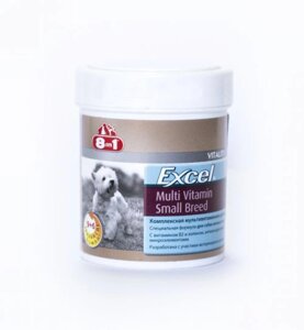 Витамины 8in1 Excel Бреверс для собак мелких пород 70 таб