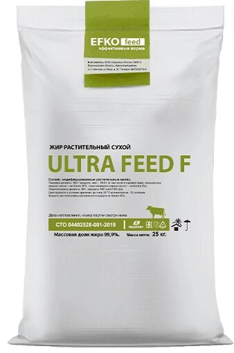 Защищенный жир ULTRA FEED F, 25 кг ##от компании## ООО "ВЕТАГРОСНАБ" - ##фото## 1