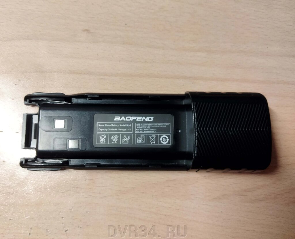 Аккумулятор для рации Baofeng UV82, 3800 мАч от компании DVR34. RU - фото 1