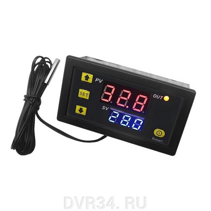 Цифровой регулятор температуры 12V ##от компании## DVR34. RU - ##фото## 1