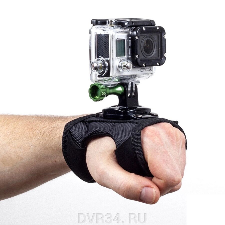 Крепление на руку для GoPro (кисть) от компании DVR34. RU - фото 1
