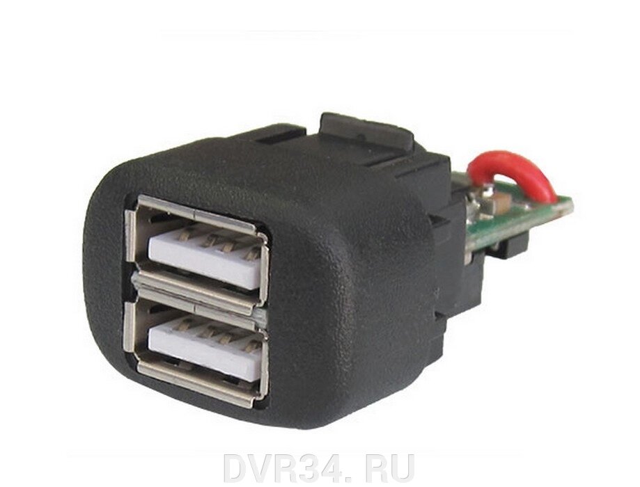 USB зарядное устройство для LADA 4x4, Kalina, Samara, 110 европанель от компании DVR34. RU - фото 1
