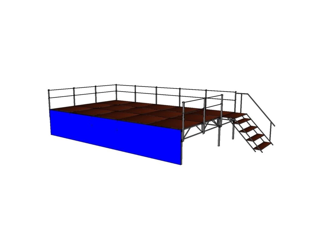 Подиум 6х4 метра (сборно-разборный) - Феодосия