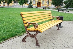 Скамья Парковая "Версаль" 1,5 с подлокотниками, цвет бронзовое патинирование в Волгоградской области от компании ЗВЕЗДА