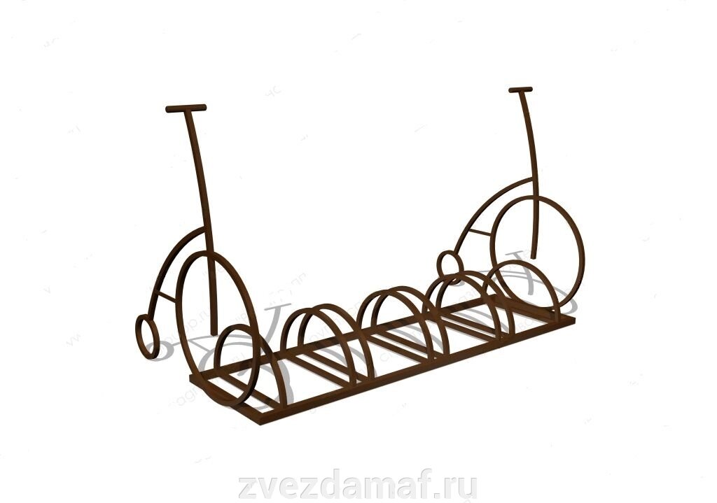 Велопарковка от компании ЗВЕЗДА - фото 1