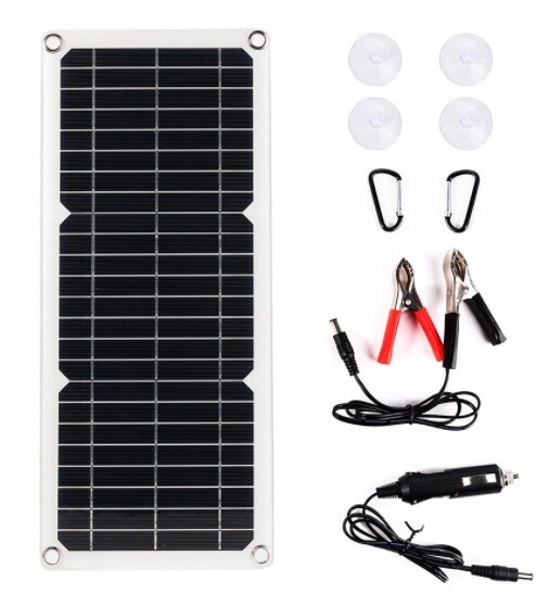 Электропастух. Солнечная панель гибкая 12 вольт 12 ватт от компании KSLV-приборы для сдерживания сельскохозяйственных животных и собак - фото 1