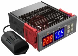 STC-3028 электронный регулятор температуры и влажности