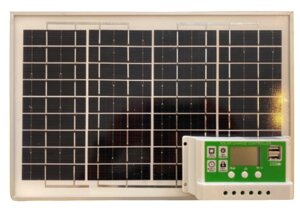 Солнечная панель 12 вольт 10 ватт + Контроллер