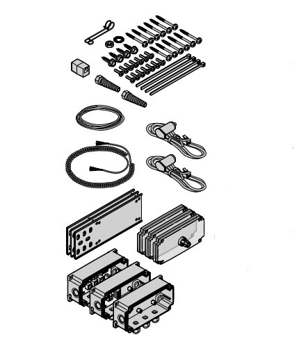 Комплект подключения предохранителя (SKS) блоков управления A/B435, A/B445, A/B460, B460FU секц. ворот Hormann, 637198 от компании Всем Ворота - фото 1