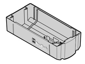 Крышка привода ProMatic (серия 2, серия 3) с крышкой штекера, клавишей управления и клавишей программирования, 439236