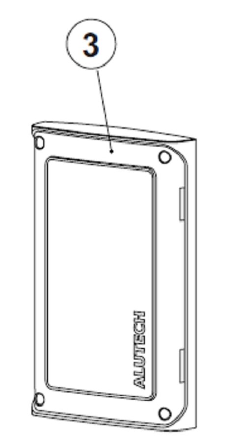 Крышка блока управления CUTR400 к приводам ворот ALUTECH, CUTR400.03-А от компании Всем Ворота - фото 1