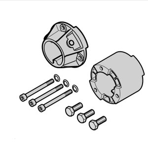 Кулачковая втулка с распорной деталью для промышленного привода WA 300 S4 для секционных ворот Basic Hormann, 635770
