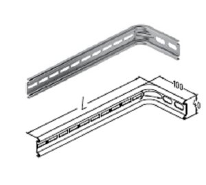 Подвес системы направляющих Alutech для секционных ворот Prestige и ProPlus, TB191S-300