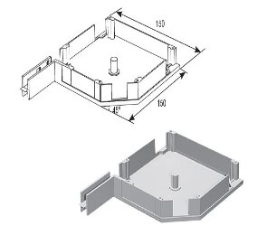 Крышка боковая DoorHan, RK150