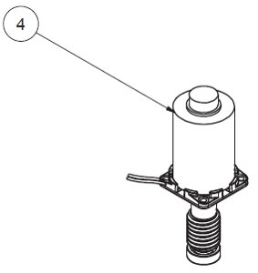 Двигатель привода  FT424KIT Comunello, FT. 4004