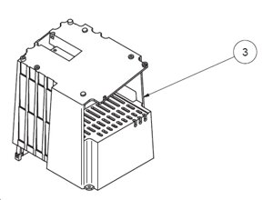 Основание блока управления привода FT424KIT, FT500KIT Comunello, FT. 4003