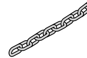 Тяговая цепь за 1 м. пог., 4х16 мм цепной ручной аварийной деблокировки промышленных секционных ворот Hormann, 638162
