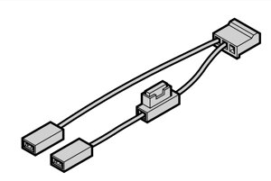 Соединительный кабель для аккумулятора противопожарной защиты промышленных секционных ворот Hormann, 635003