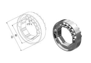 Кольцо дистанционное DoorHan, KD70