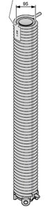 Торсионная пружина Hörmann, 95 мм с натяжным конусом, 3090552