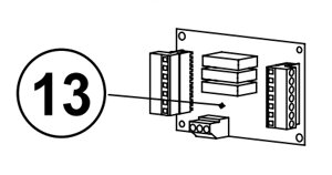 Плата фильтра 400V блока управления CUTR400 к приводам ворот ALUTECH, CUTR400.13-А
