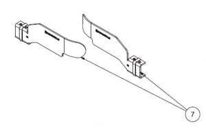 Комплект кронштейнов приводов FT424KIT, FT500KIT, FT624KIT, FT700KIT, FT1000KIT Comunello, FT. 4007