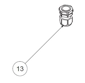 Ввод кабельный приводов AS224KIT, AS300KIT, AS500KIT Comunello, AS. 2015