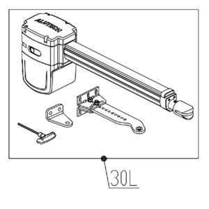 Привод для распашных ворот SC-3000SL ( SC-3000L), SC-3000SL