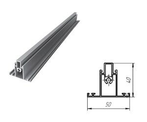 Промежуточный алюминиевый профиль, DHPN-00201/M