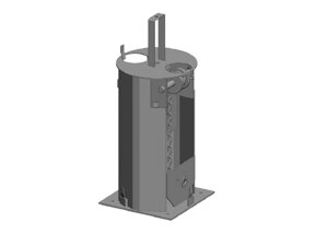 Каркас DOORHAN для цепных барьеров серии Chain-barrier (Master)-PRO, DHCH-2PRO