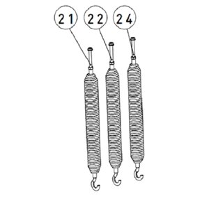 Пружина шлагбаума ASB-6, ASB. 6.021-K (022-K, 024-K)