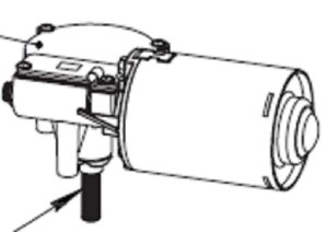 Мотор-редуктор приводов LG-1000F, LG-1000F-868, LG-1000F-868-GB, LG. 04-200W-A