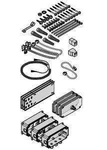 Комплект подключения, IP 65 (Totmann) WA 400 блоков управления A/B435, A/B440, A/B445 секционных ворот Hormann, 637010