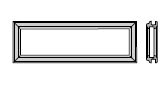 Пластмассовая рама Hormann типа D, для двустенных секций ворот 42 мм, 3065217 (3086141) от компании Всем Ворота - фото 1