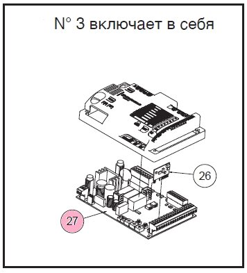 Плата блока управления шлагбаума  LT500 и LT600 Comunello, LT5023 от компании Всем Ворота - фото 1