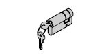 Полуцилиндр Hormann 30 + 10 мм, закрывающийся разными ключами, 3091449 ##от компании## Всем Ворота - ##фото## 1