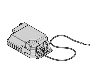 Привод промышленный WA 300/SE без адаптера цепи, с безопасной деблокировкой для секционных ворот Hormann, 636789