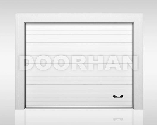 Секционные ворота Doorhan RSD01SC BIW 2500x2390 от компании Всем Ворота - фото 1